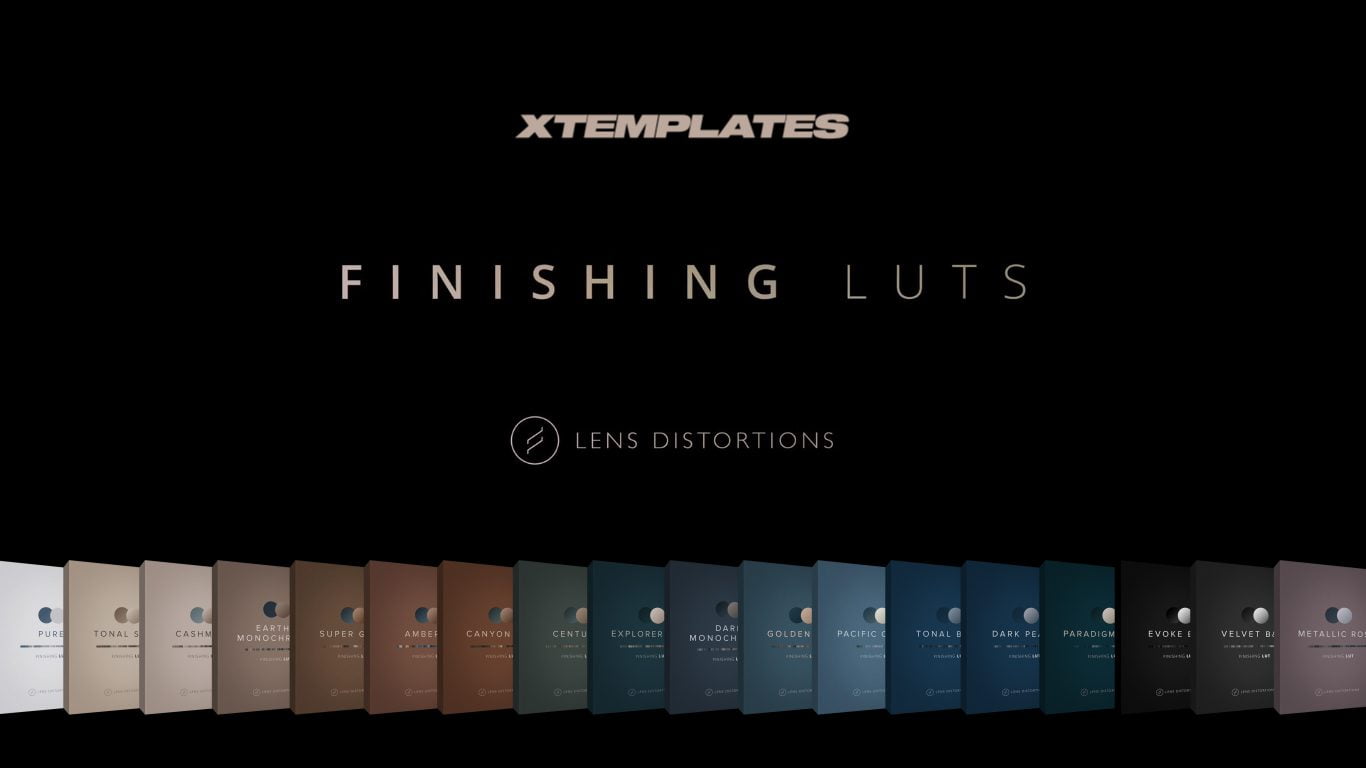 LENS DISTORTIONS – Finishing LUTs Bundle | 2022 Update