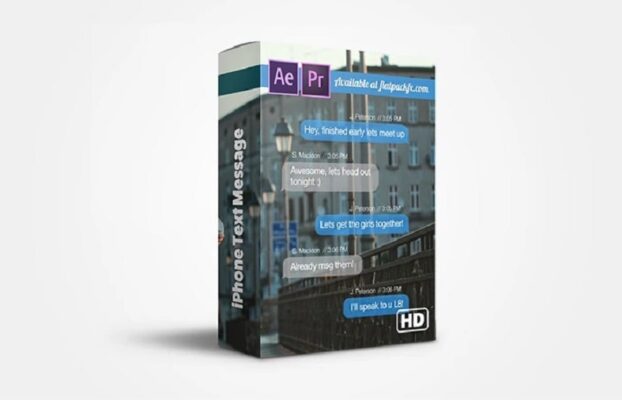 Flat Pack FX – Text Message Effect