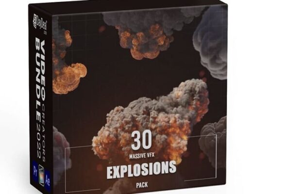 30 Massive VFX Explosions Pack by Eldamar Studio