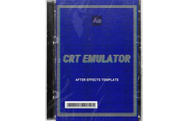 Video Milkshake – CRT EMULATOR – RETRO PIXELATION for After Effect