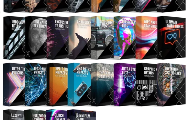 FOUR Editors – PLATINUM BUNDLE: COMPLETE ALL IN 1