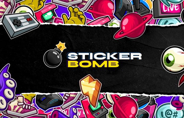 Nerd or Die –  StickerBomb – Stream Pack