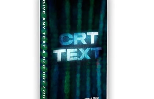 TINY TAPES – CRT TEXT