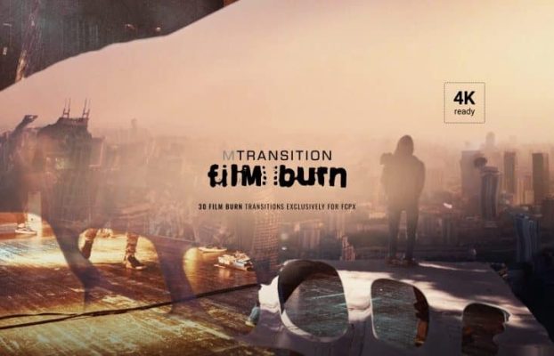 MotionVFX – mTransition Film Burn FCPX Plugin