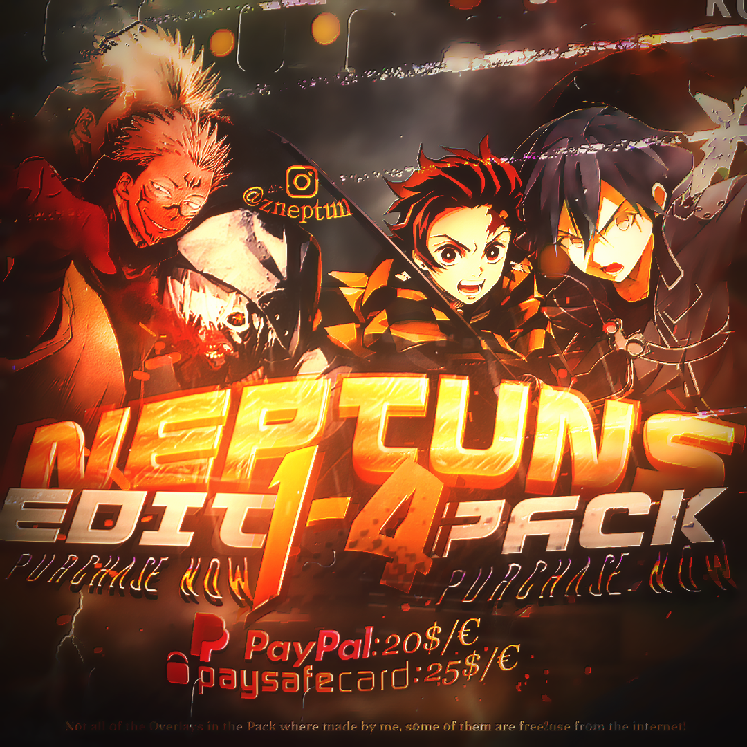 Payhip – Neptuns Edit Bundle 1-4 + SPECIAL PROJECT FILE