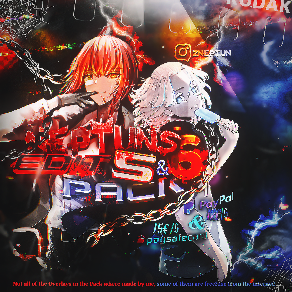 Neptuns Edit Pack 5 & 6 + “6” PRIVATE PRESETS