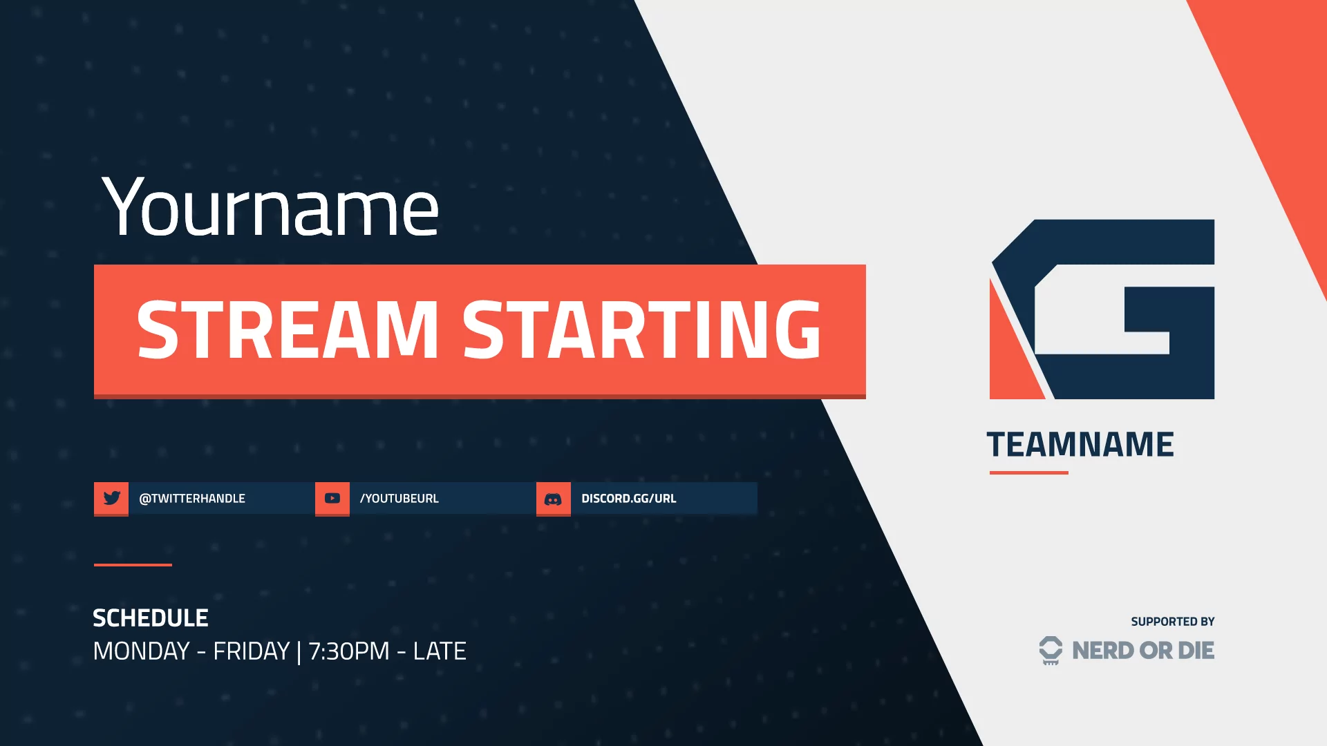 Nerd or Die – Apex E-Sport Package