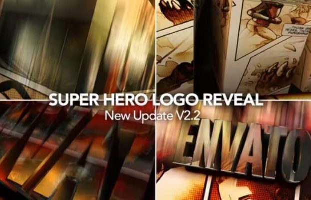 Super Hero Logo Reveal Title V2