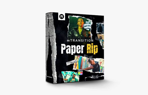 MotionVFX – mTransition Paper Rip
