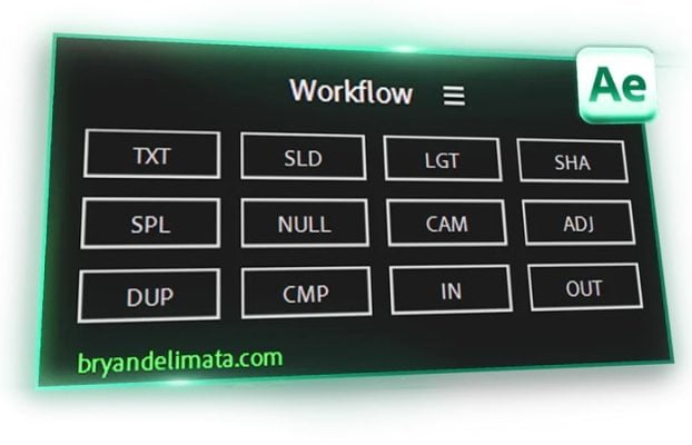 Bryan Delimata – Workflow (After Effects Plugin)