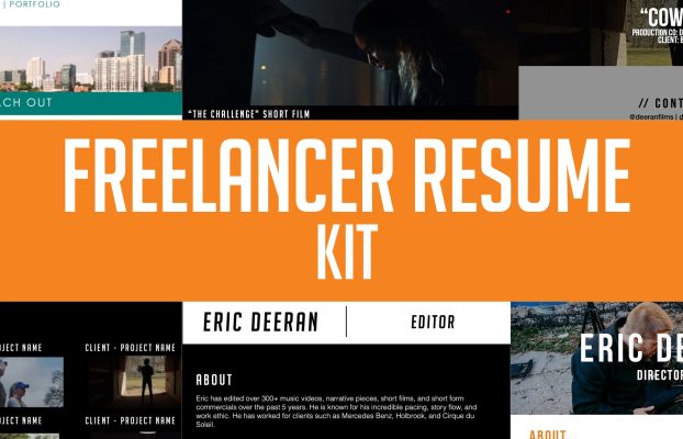 Master Filmmaker – Freelancer’s Resume Kit