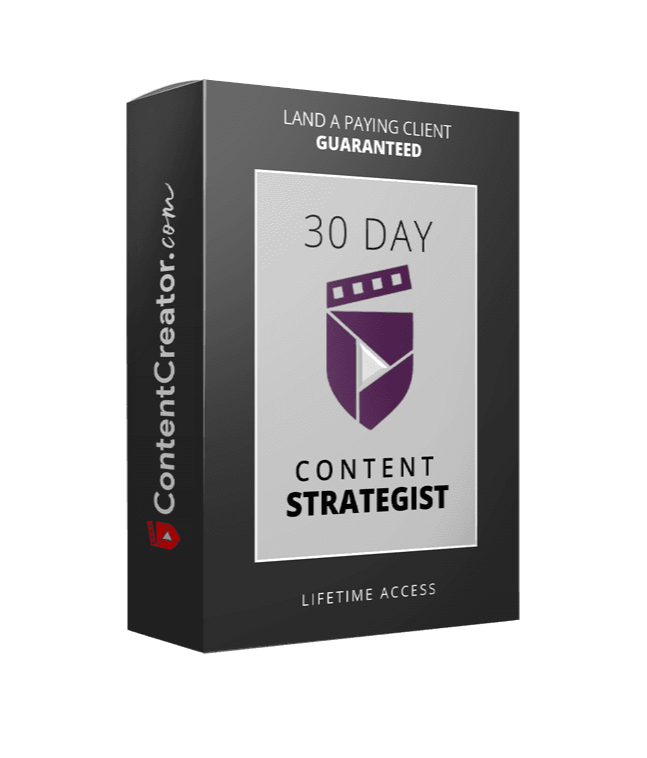 Content Creator – 30 Day Content Strategist by Paul Xavier