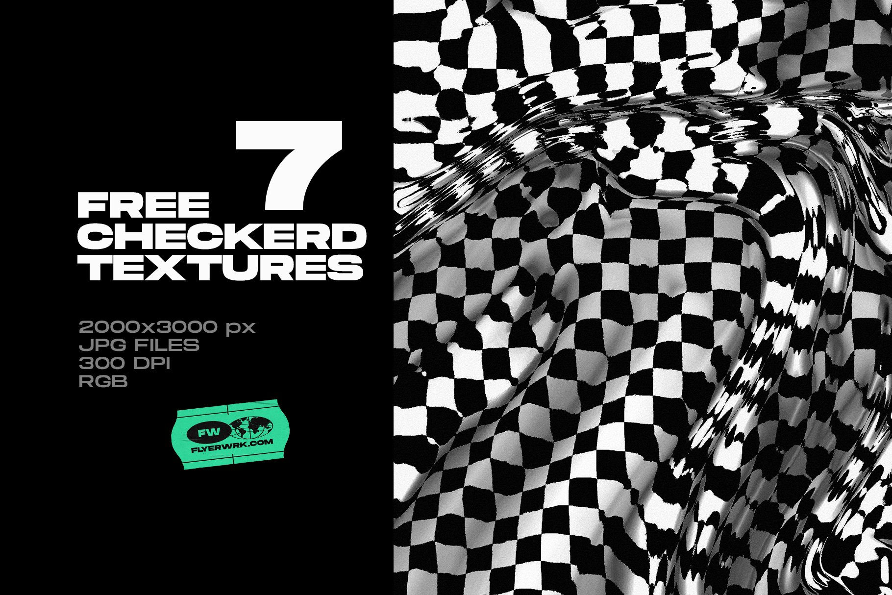 FLYERWRK – CHECKERED TEXTURES