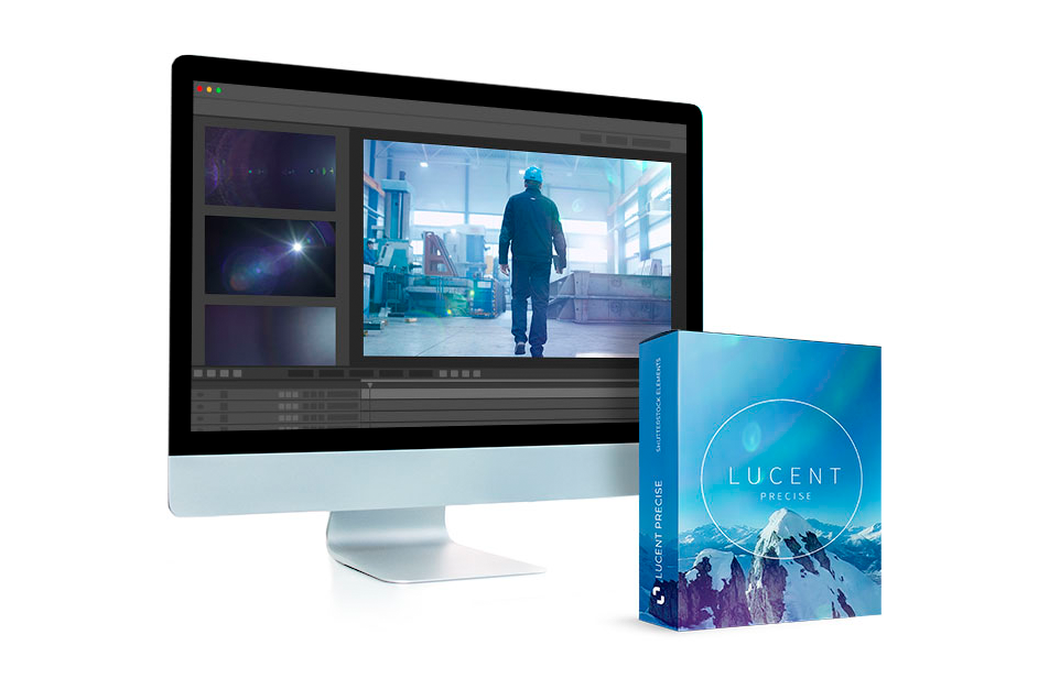 RocketStock – LUCENT PRECISE: 110 Blue-Hued Lens Flares