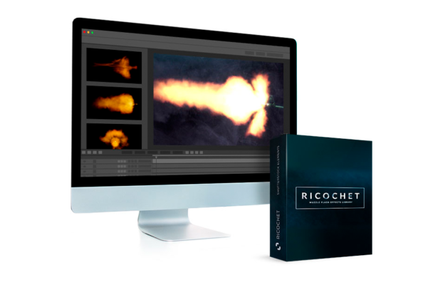 RocketStock – RICOCHET: 450+ Muzzle Flash & Gun Smoke Effects