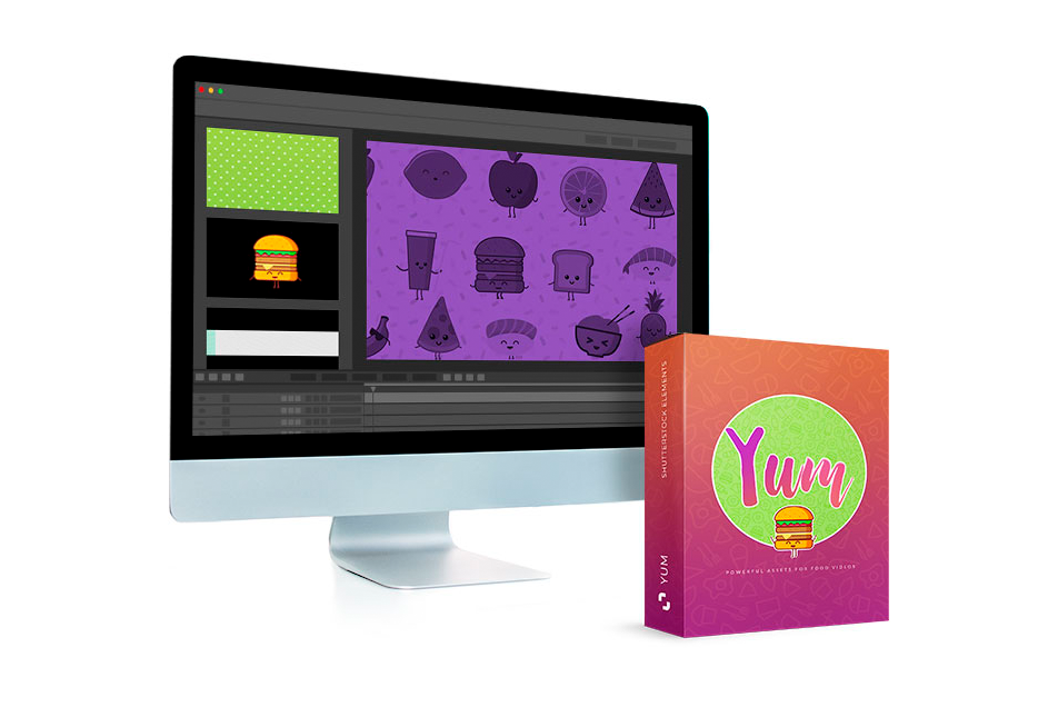 RocketStock – YUM: 100+ Assets for Food Videos