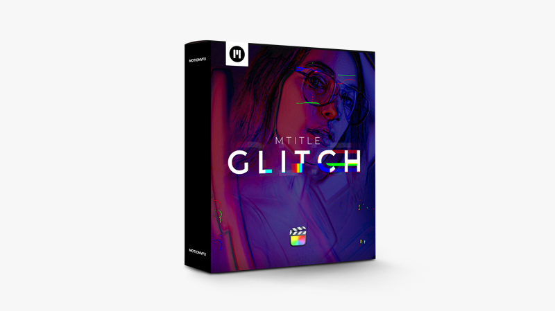 MotionVFX – mTitle Glitch
