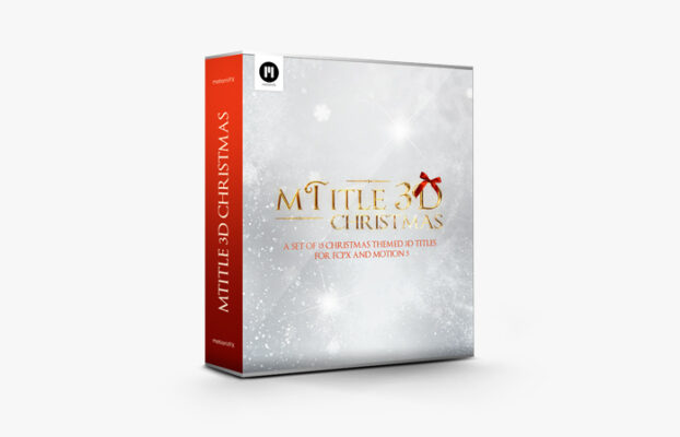 MotionVFX – mTitle 3D Christmas