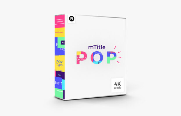 MotionVFX – mTitle POP: 50 Expressive Titles Exclusively for Final Cut Pro X