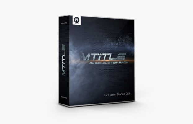 MotionVFX – mTitle Blockbuster Pack: 30 Cinematic Titles for Final Cut Pro