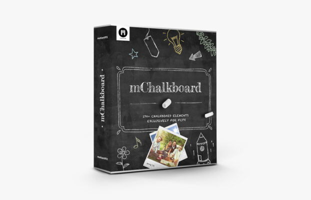 MotionVFX – mChalkboard: 170+ Chalkboard Elements Built Exclusively For FCPX
