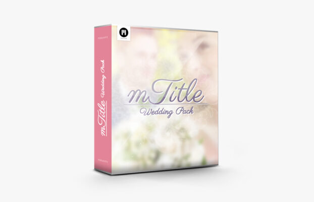 MotionVFX – mTitle Wedding Pack : 20 Wedding Titles for Final Cut Pro