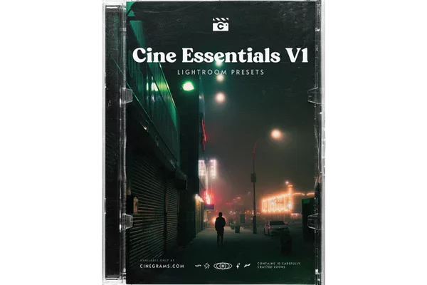 Cinegrams – Cine Essentials V1 Lightroom Presets