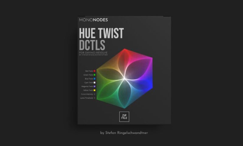 Mononodes – Hue Twist DCTLS v2 for DaVinci Resolve