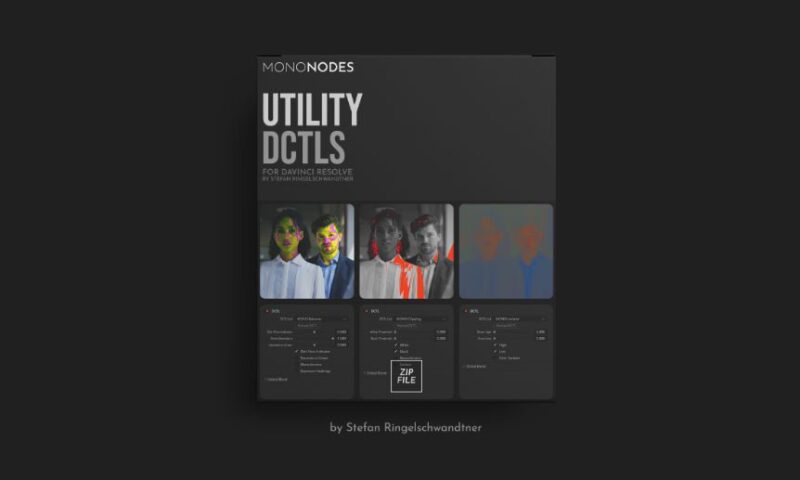 Mononodes – UTILITY DCTLS for Davinci Resolve
