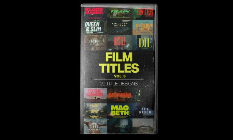 Tropic Colour – FILM TITLES VOL. 3