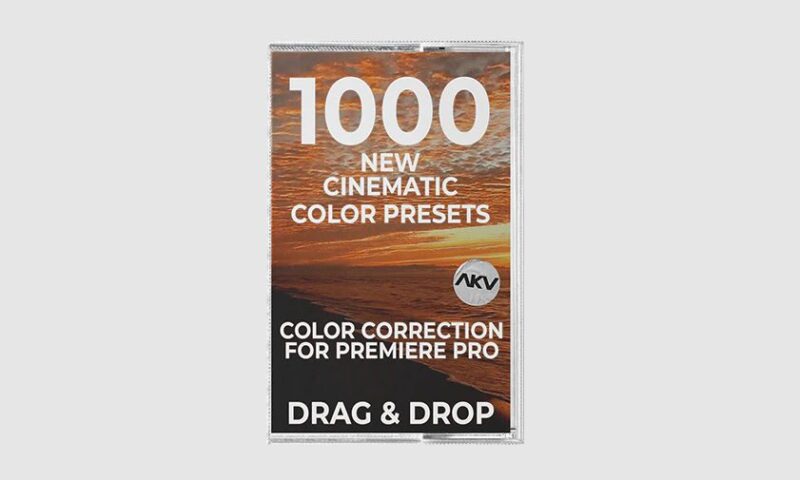 AKVStudios – 1000+ Cinematic Color Presets