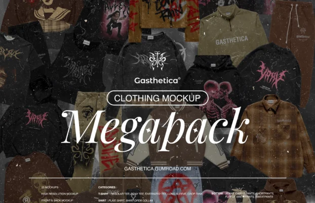 Gasthetica – CLOTHING MOCKUP MEGAPACK