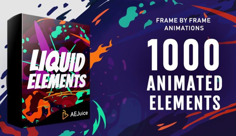 AEJuice – Liquid Elements for After Effects and Premiere Pro