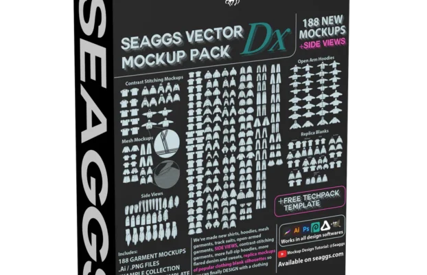 SEAGGS – VECTOR MOCKUP PACK DX