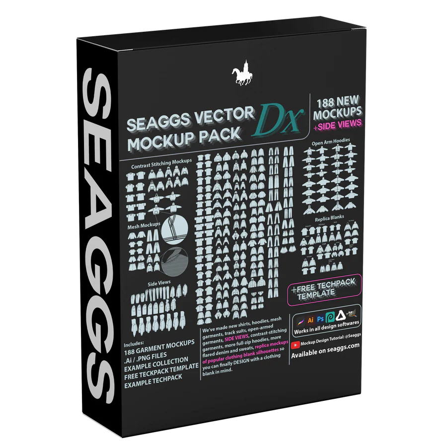 SEAGGS – VECTOR MOCKUP PACK DX
