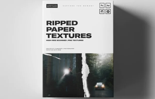 Christian Maté Grab – Ripped Paper Textures