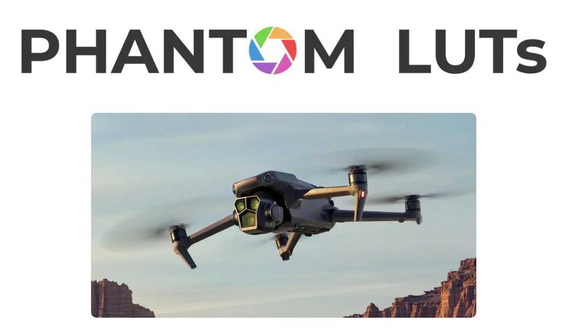 Phantom LUTs – Mavic 3/Pro G3