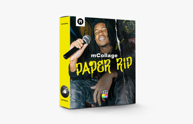 MotionVFX – mCollage Paper Rip