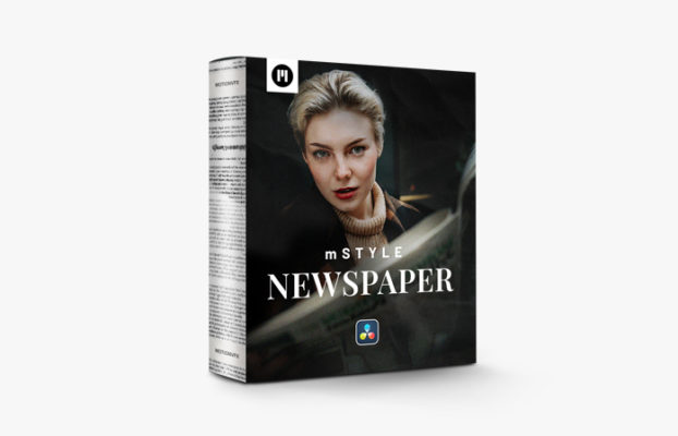 MotionVFX – mStyle Newspaper DVR
