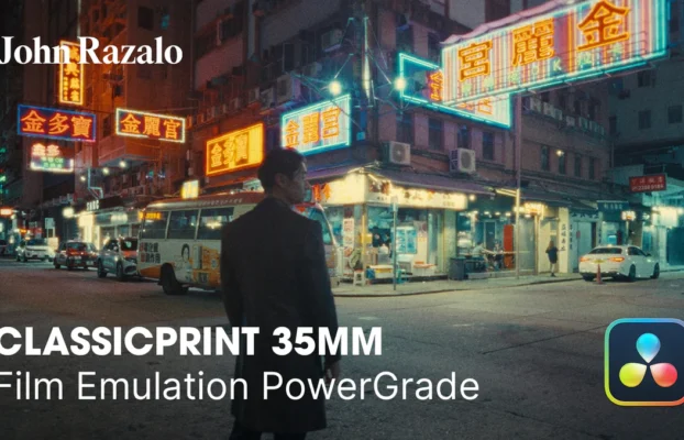 John Razalo – ClassicPrint 35mm Film Emulation PowerGrade Updated V3.9