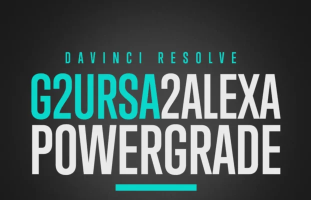 Juan Melara – G2URSA2Alexa PowerGrade & LUTs