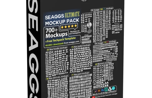 Seaggs – “ULTIMATE” Mockup Pack
