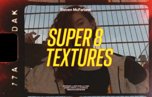  Steven McFarlane Design – Super 8mm Film Textures